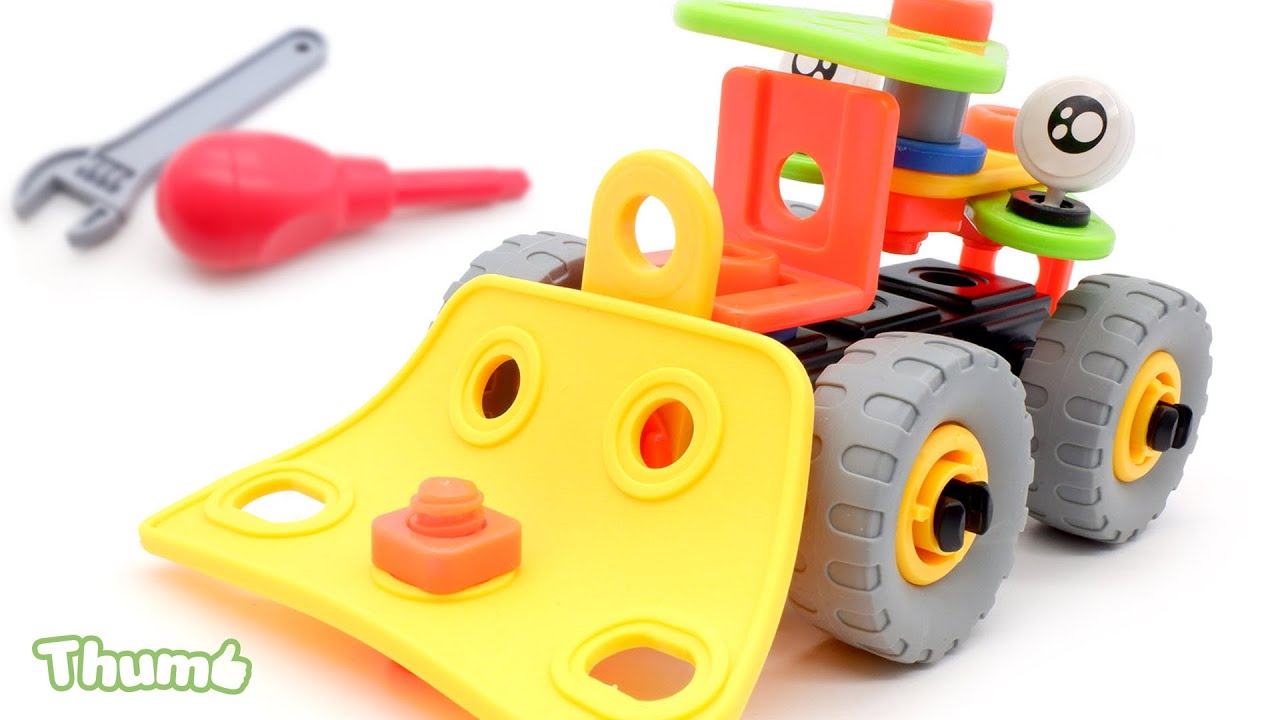 【試玩】 Build & Play 拼砌工程車 Stem Toys - Engineering Vehicle