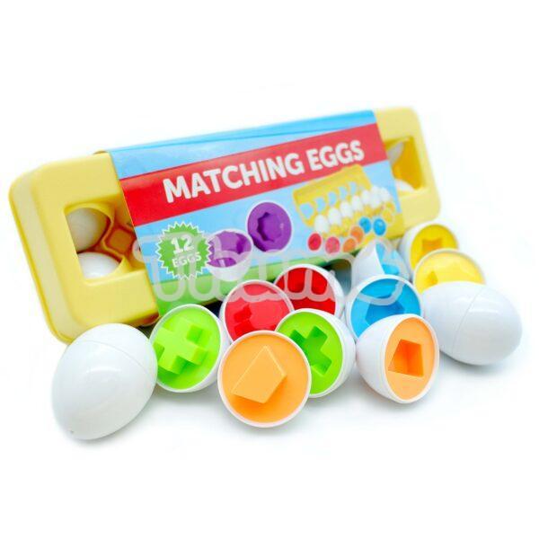 geometric matching eggs