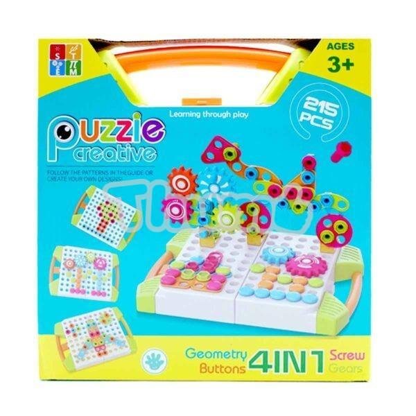 puzzle creative 4in1 electric screwdriver playset