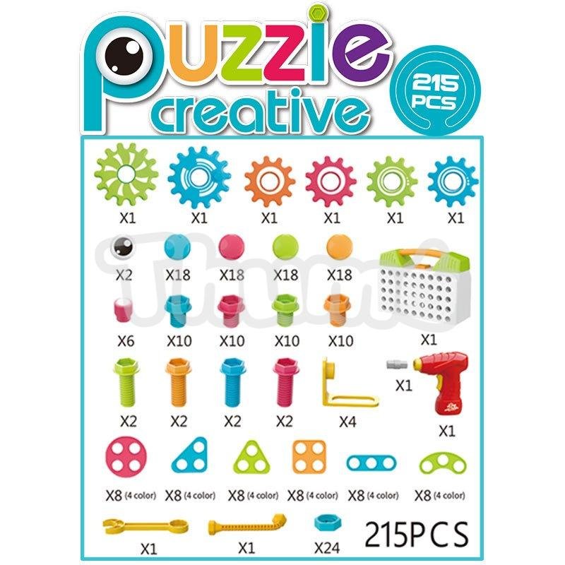 PuzzleCreative 4in1電動螺絲批拼砌組合info2