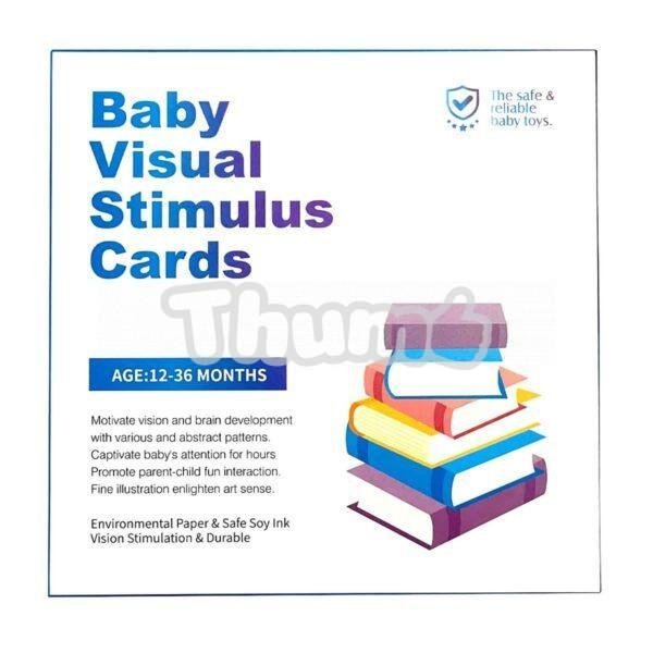 baby visual stimulus card 12 36m