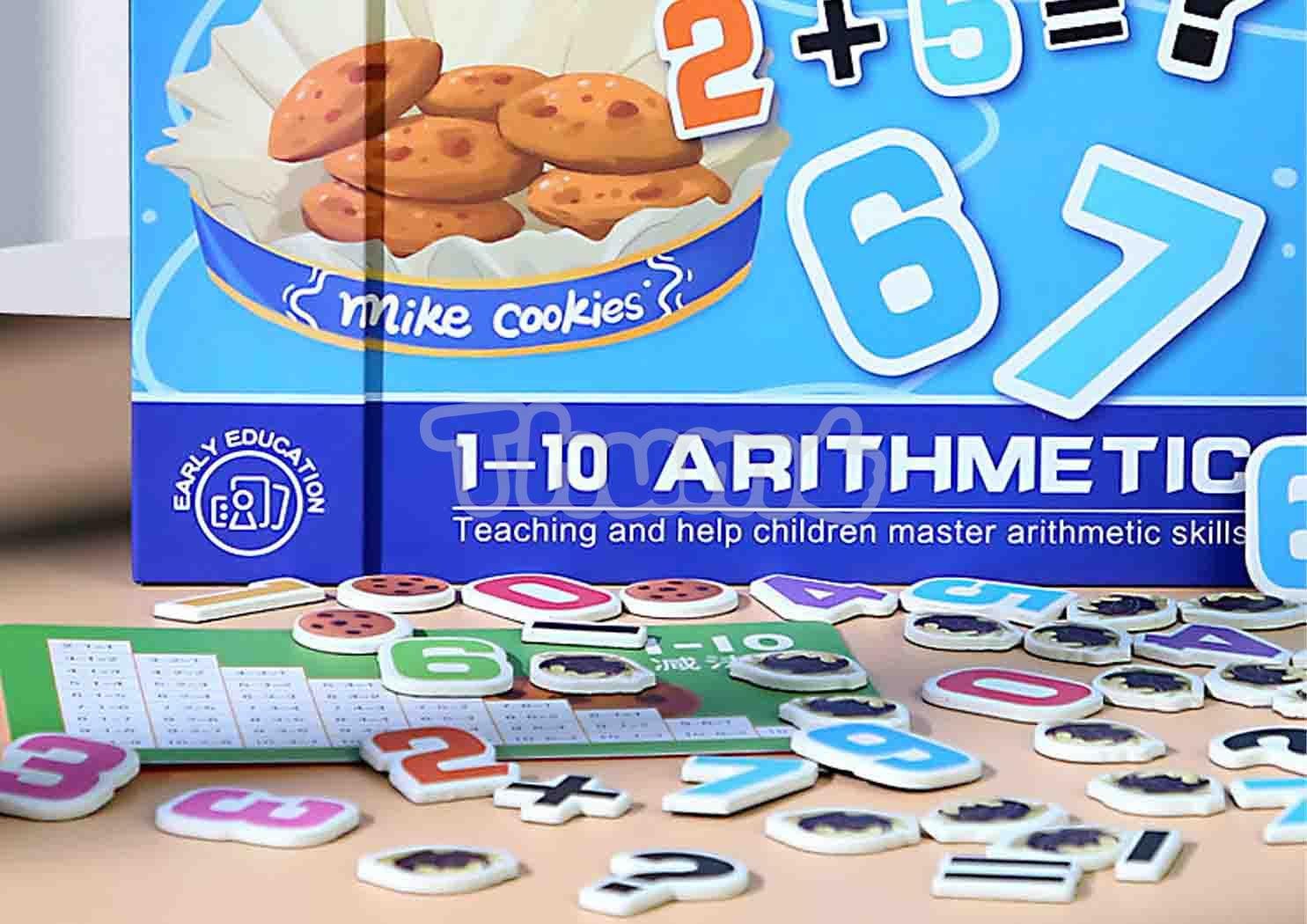 cookies arithmetic learning set 1