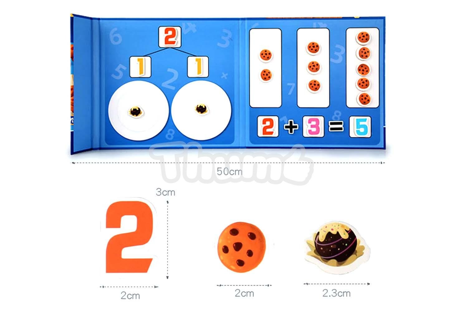cookies arithmetic learning set 2